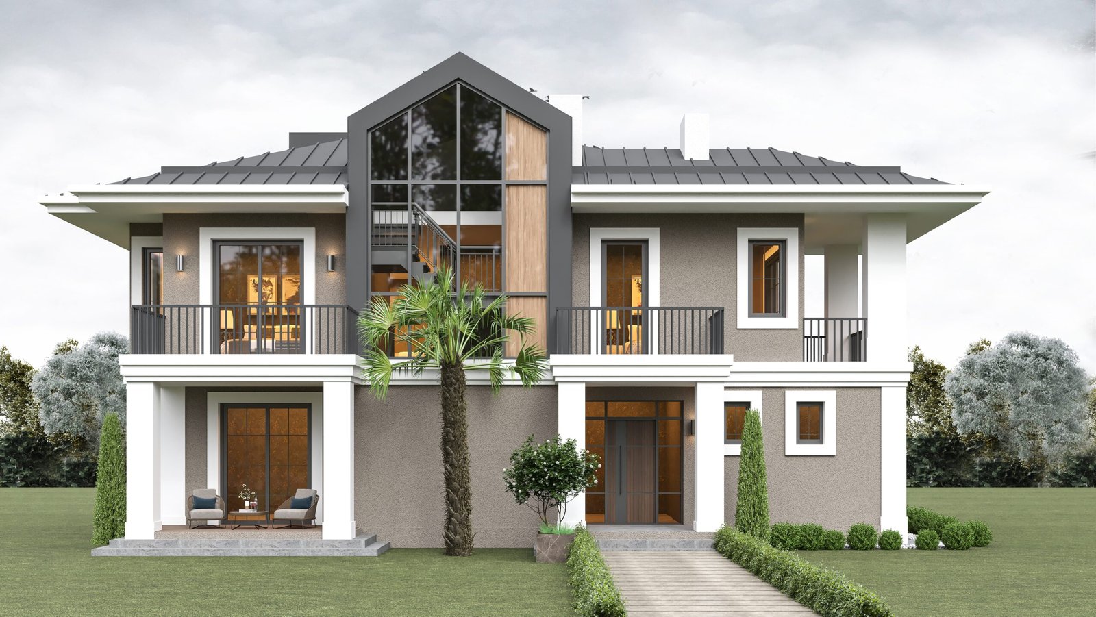 Kemer Country Su Evleri: A Luxurious Villa Project in the Heart of the forest